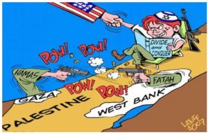 Israel divide la comunidad Palestina