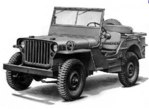 Jeep Willys de tipo militar