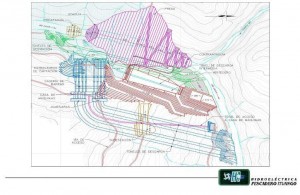 Plano General del proyecto Hidroeléctrica Pescadero Ituango
