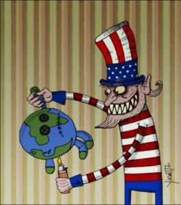 Estados Unidos pretende manejar el mundo a su antjo